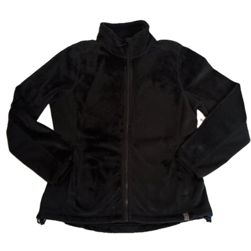 L.L. BEAN Full Zip Sherpa Micro Fleece Cozy  Jacket Coat 504678 Women's Size M - Picture 15 of 15